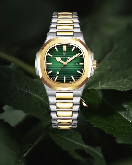 OUR GREEN AND GOLD Edition luxury watch