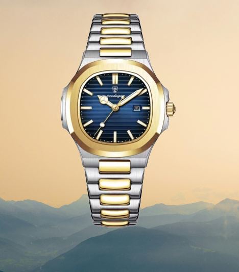 OUR BLUE AND GOLD Edition luxury watch